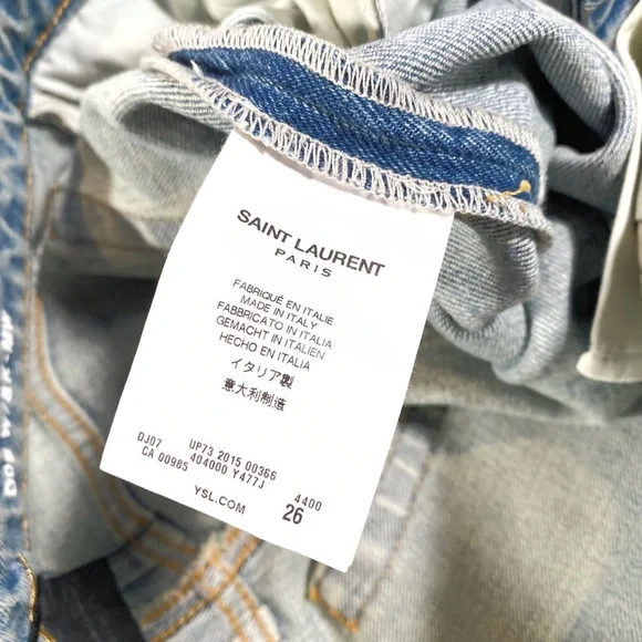 SAINT LAURENT Slim Fit Jean - Picture 11 of 13